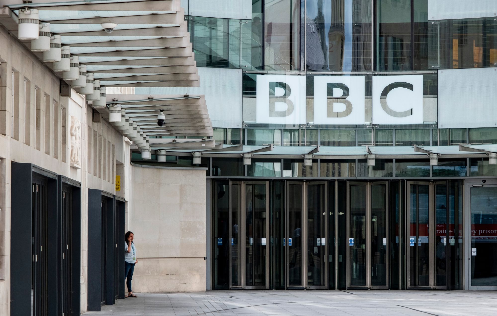 BBC Broadcasting House at Portland Place on 9th July 2023 in London, United Kingdom.