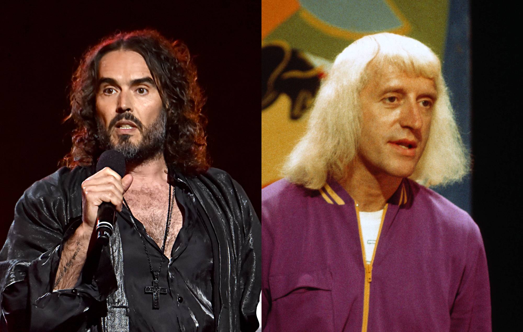 Russell Brand and Jimmy Saville