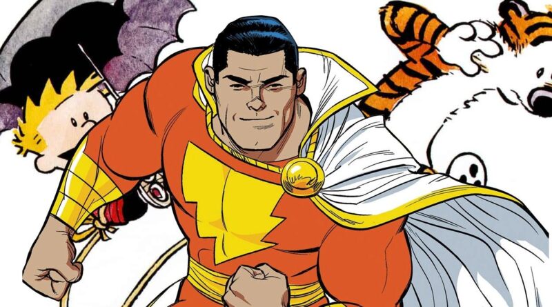 Calvin & Hobbes Combines with DC’s Shazam in Adorable Bill Watterson Tribute